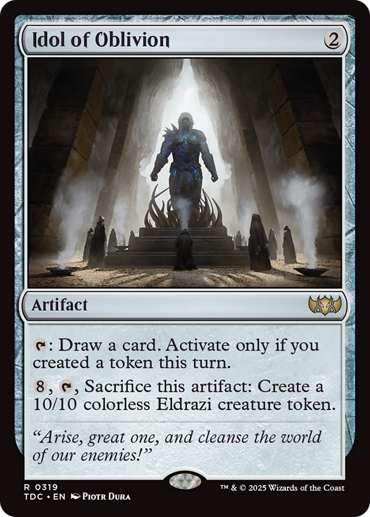 Idol of Oblivion [Tarkir: Dragonstorm Commander] | PLUS EV GAMES 