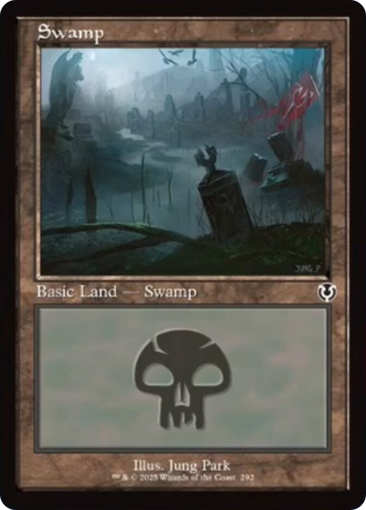 Swamp (292) (Retro Frame) [Innistrad Remastered] | PLUS EV GAMES 