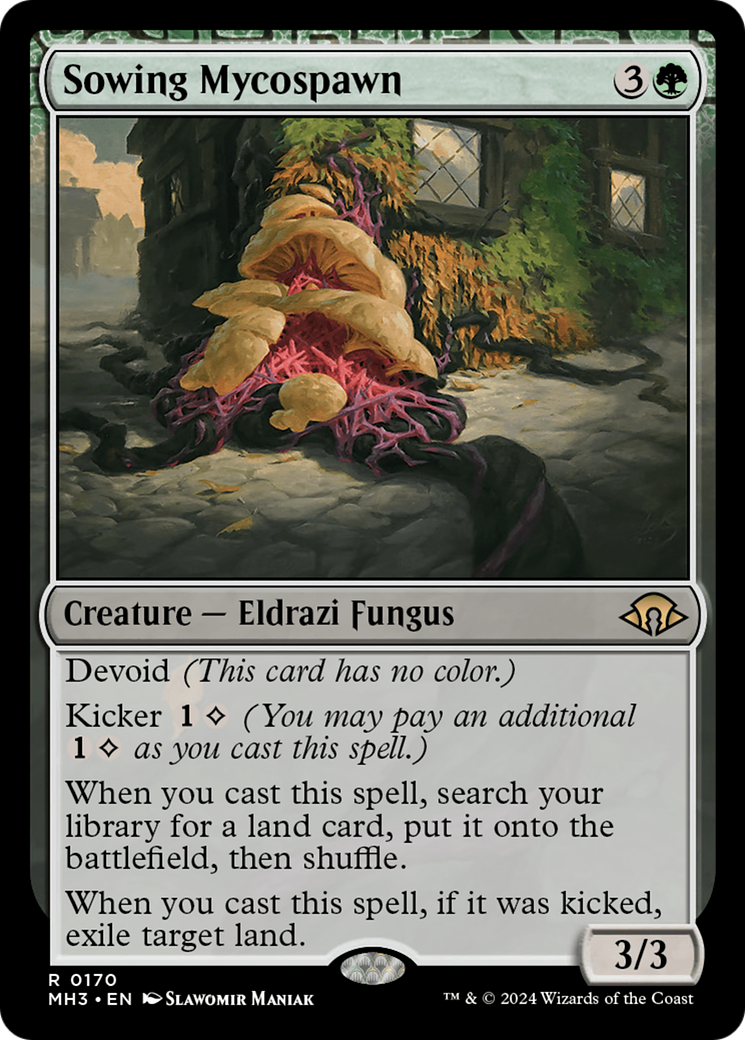 Sowing Mycospawn [Modern Horizons 3] | PLUS EV GAMES 