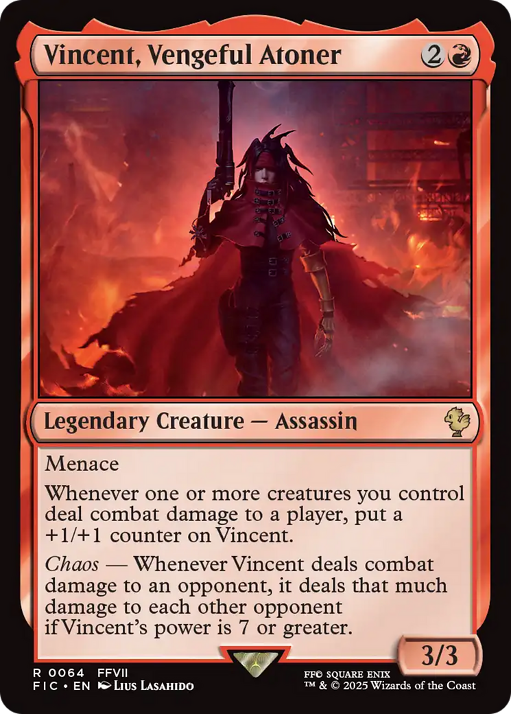 Vincent, Vengeful Atoner [FINAL FANTASY Commander] | PLUS EV GAMES 
