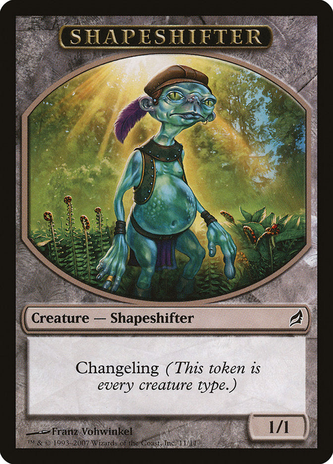 Shapeshifter Token [Lorwyn Tokens] | PLUS EV GAMES 