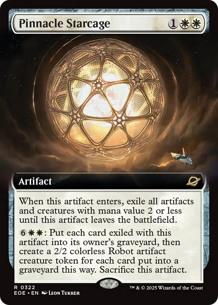 Pinnacle Starcage (Extended Art) [Edge of Eternities] | PLUS EV GAMES 