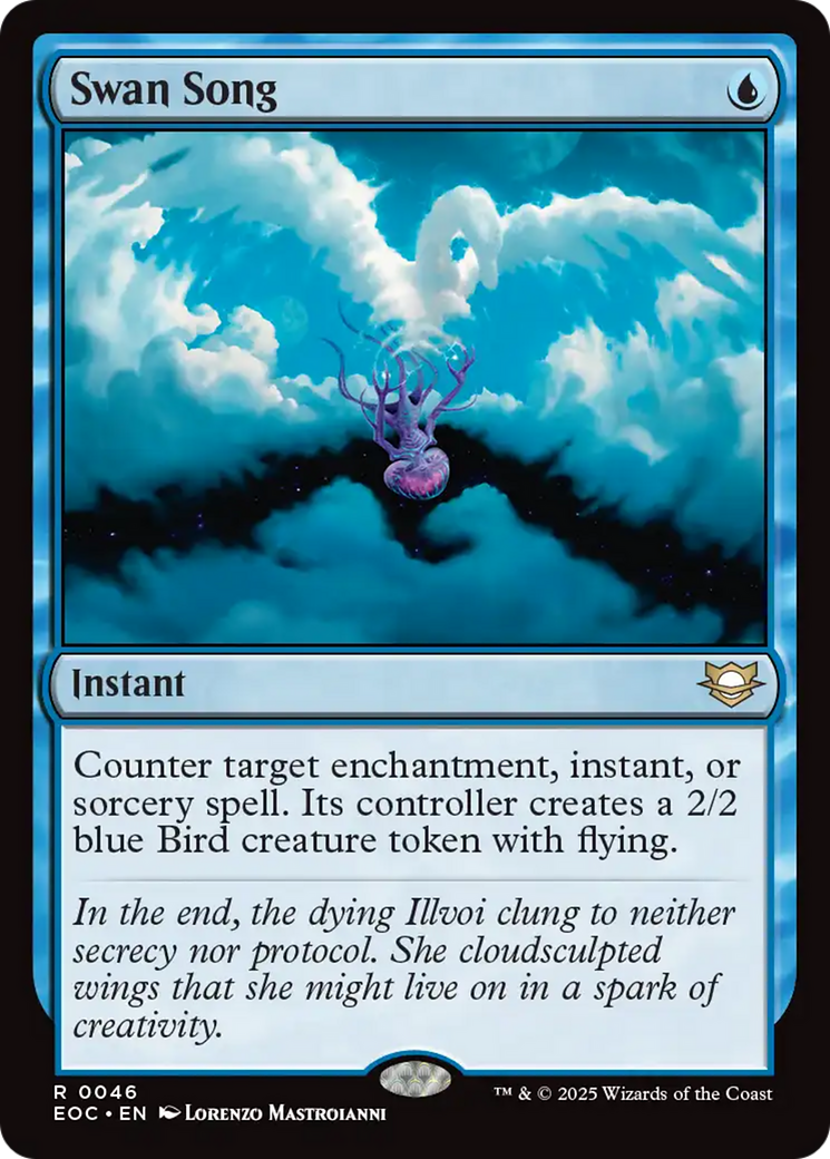 Swan Song [Edge of Eternities Commander] | PLUS EV GAMES 