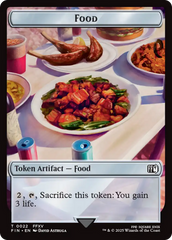 Hero (0002) // Food Double-Sided Token [FINAL FANTASY Tokens] | PLUS EV GAMES 