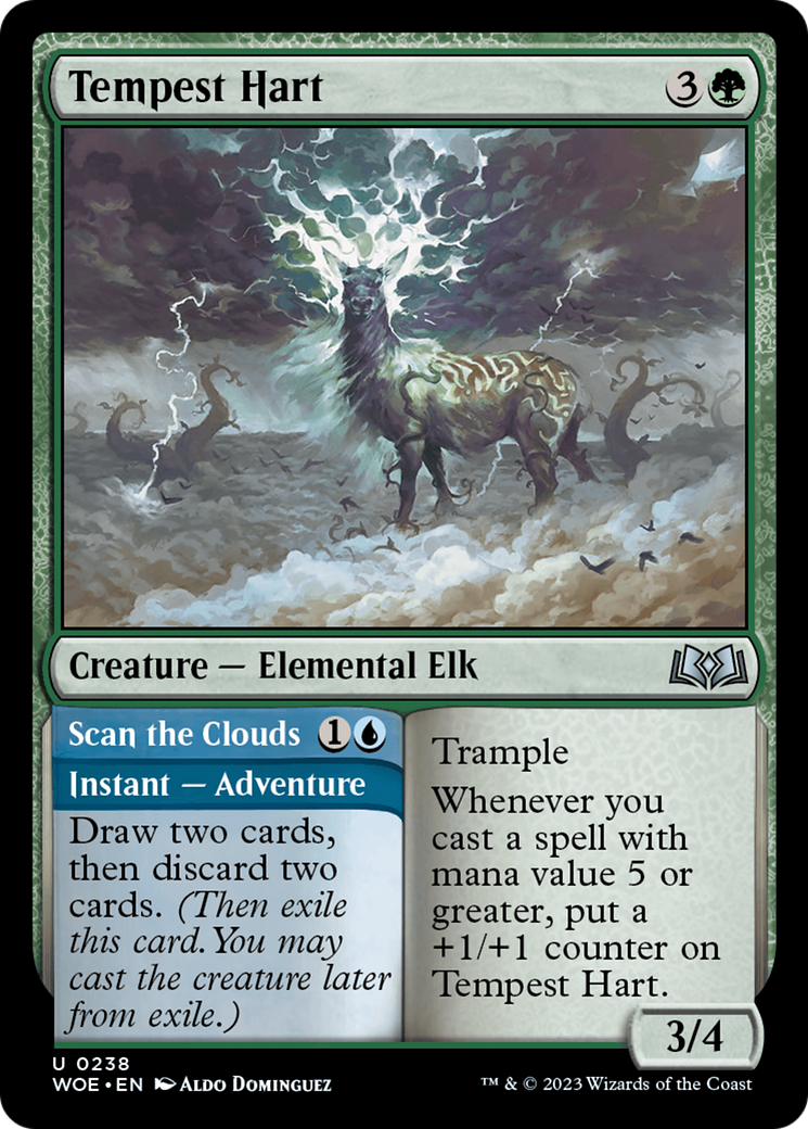 Tempest Hart // Scan the Clouds [Wilds of Eldraine] | PLUS EV GAMES 