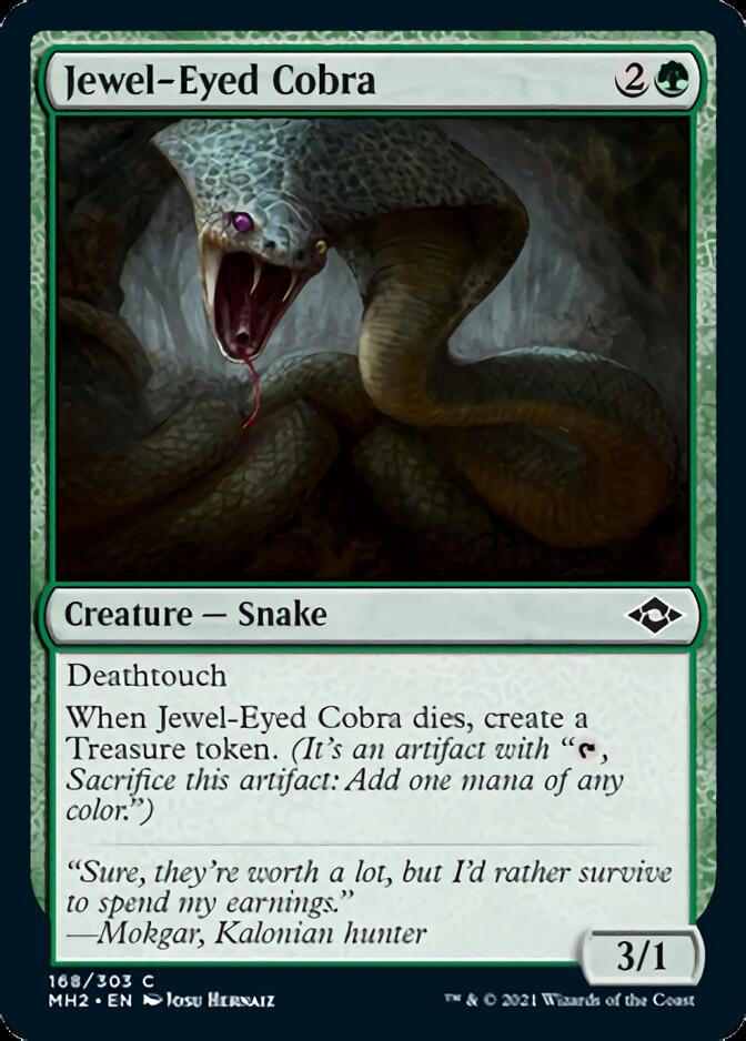 Jewel-Eyed Cobra [Modern Horizons 2] | PLUS EV GAMES 