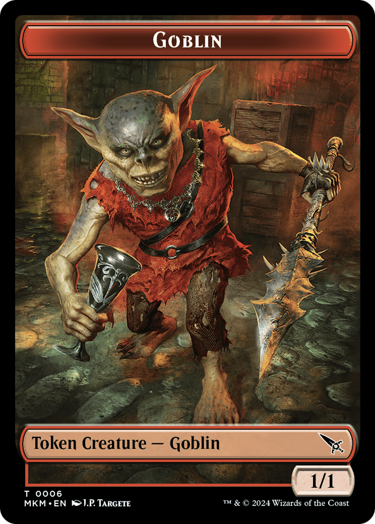 Thopter (0020) // Goblin Double-Sided Token [Murders at Karlov Manor Tokens] | PLUS EV GAMES 