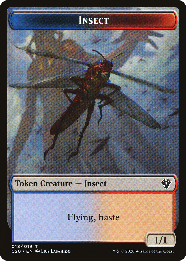 Treasure // Insect Double-Sided Token [Secret Lair: Heads I Win, Tails You Lose Tokens] | PLUS EV GAMES 