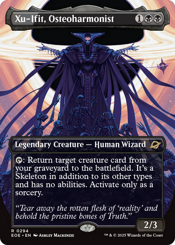 Xu-Ifit, Osteoharmonist (Borderless) [Edge of Eternities] | PLUS EV GAMES 