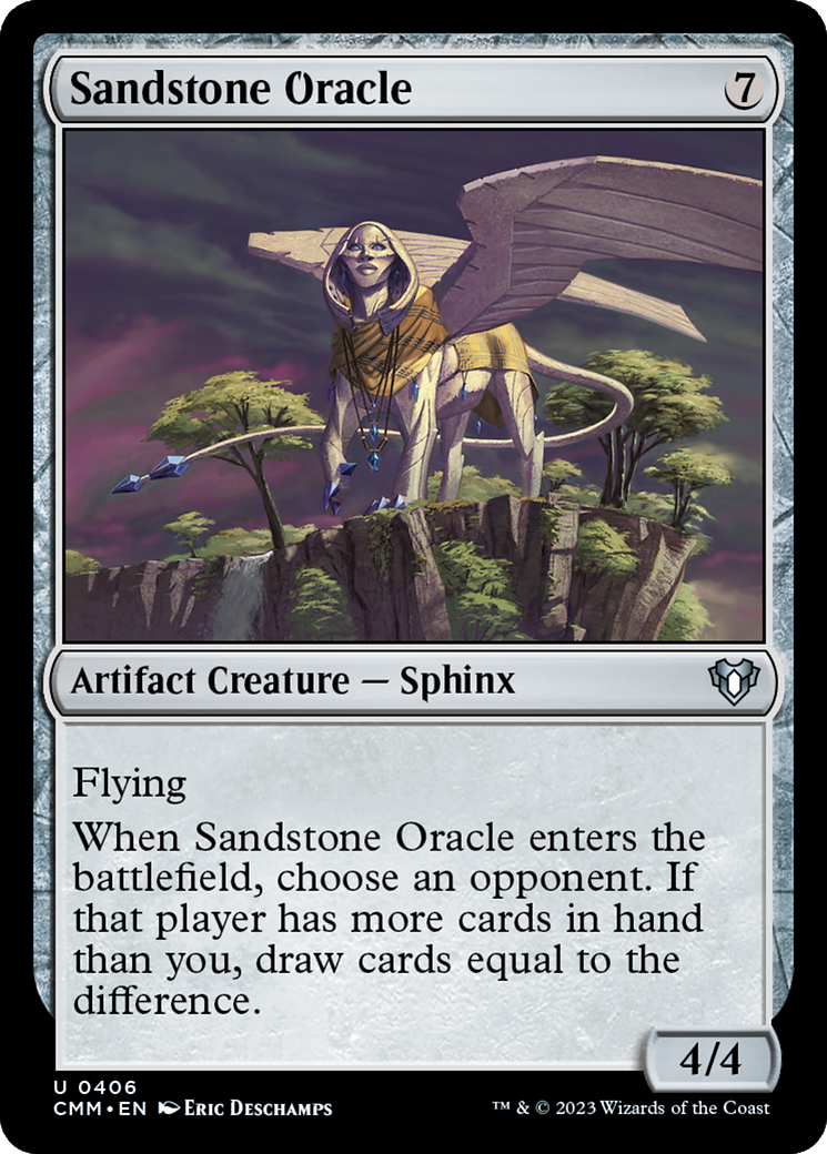 Sandstone Oracle [Commander Masters] | PLUS EV GAMES 