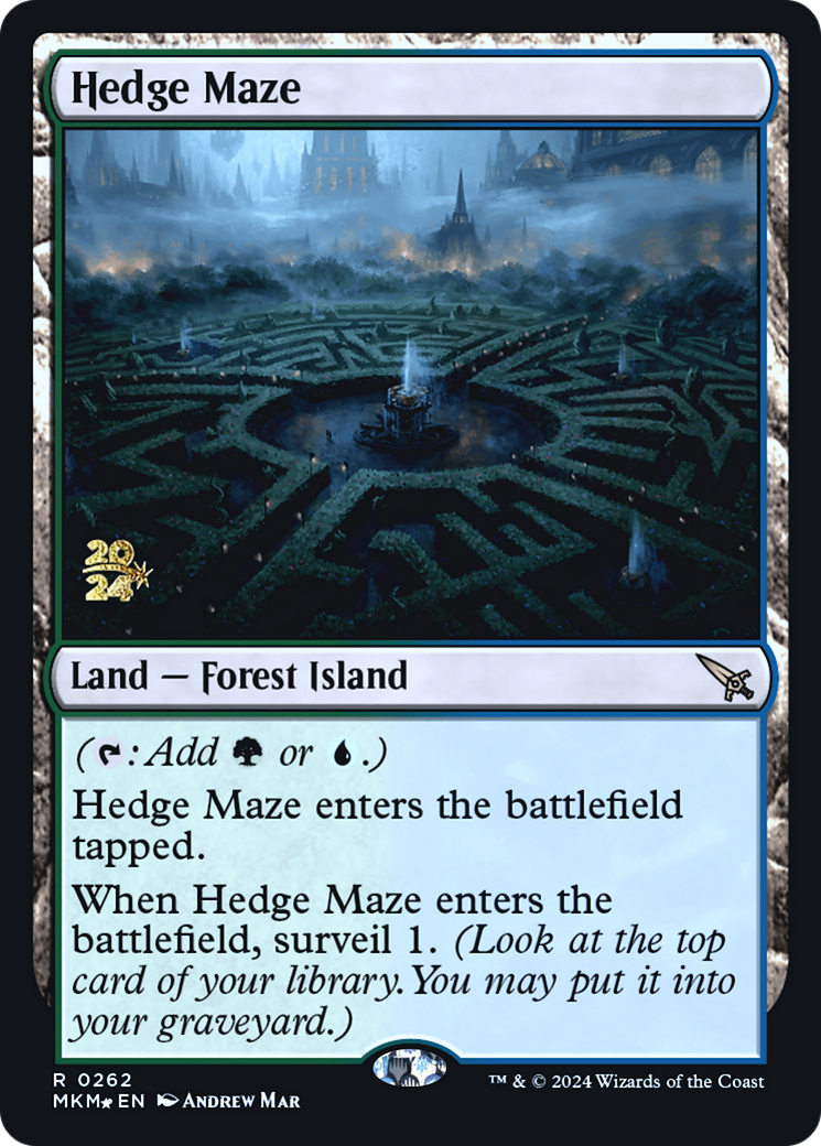 Hedge Maze [Murders at Karlov Manor Prerelease Promos] | PLUS EV GAMES 