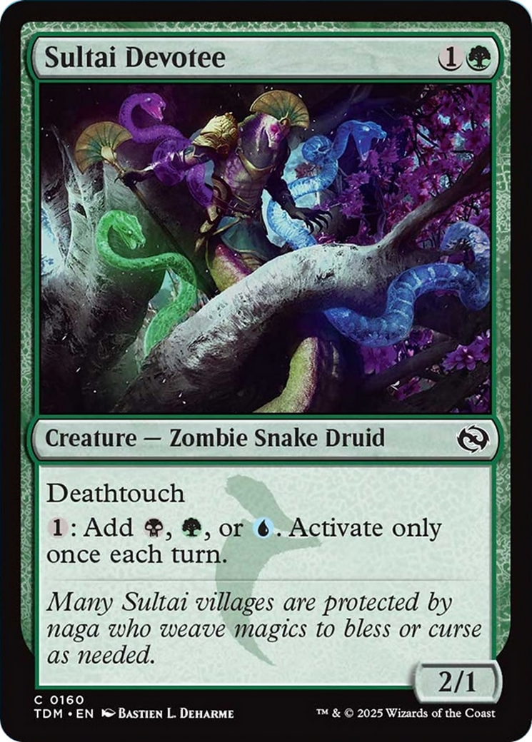 Sultai Devotee [Tarkir: Dragonstorm] | PLUS EV GAMES 