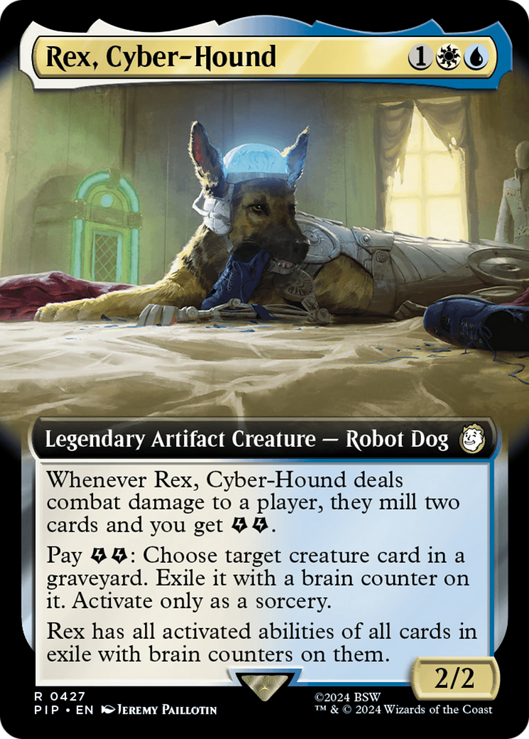 Rex, Cyber-Hound (Extended Art) [Fallout] | PLUS EV GAMES 