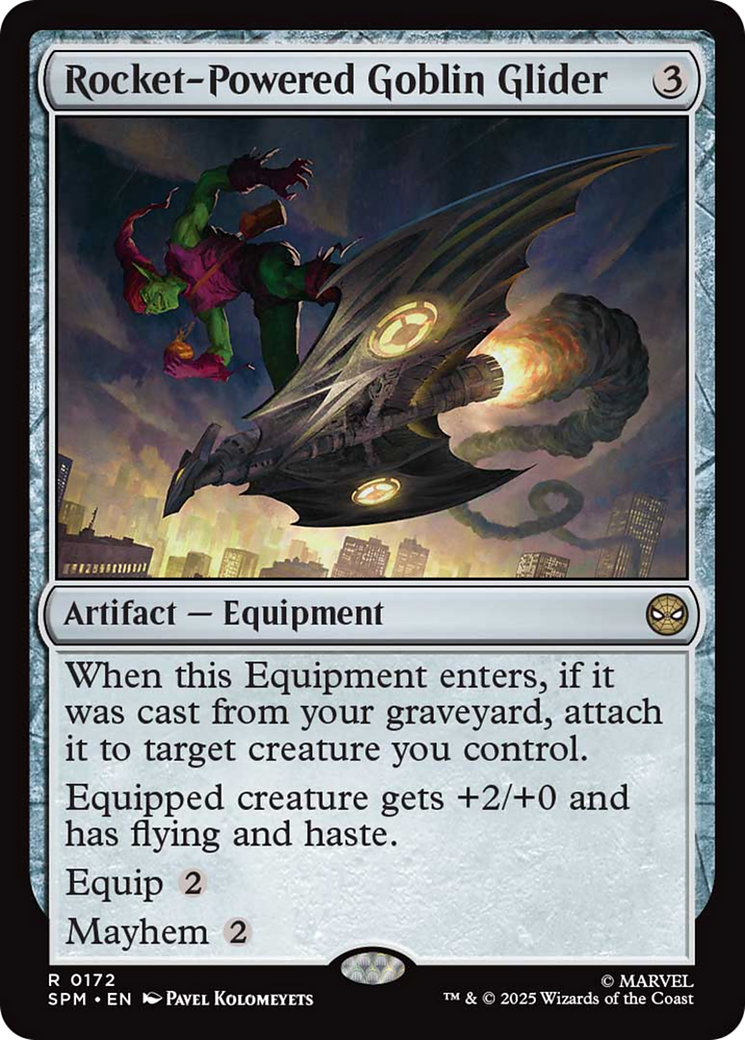 Rocket-Powered Goblin Glider [Marvel's Spider-Man] | PLUS EV GAMES 