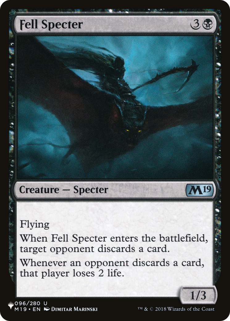 Fell Specter [The List Reprints] | PLUS EV GAMES 