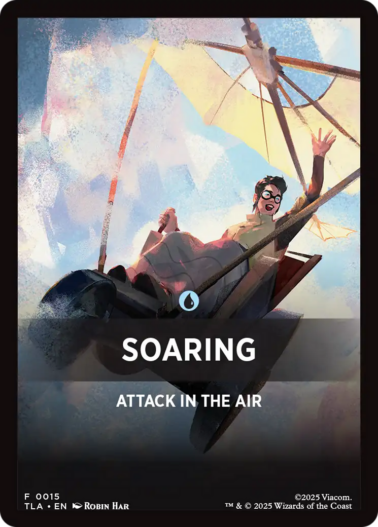 Soaring Theme Card [Avatar: The Last Airbender Tokens] | PLUS EV GAMES 