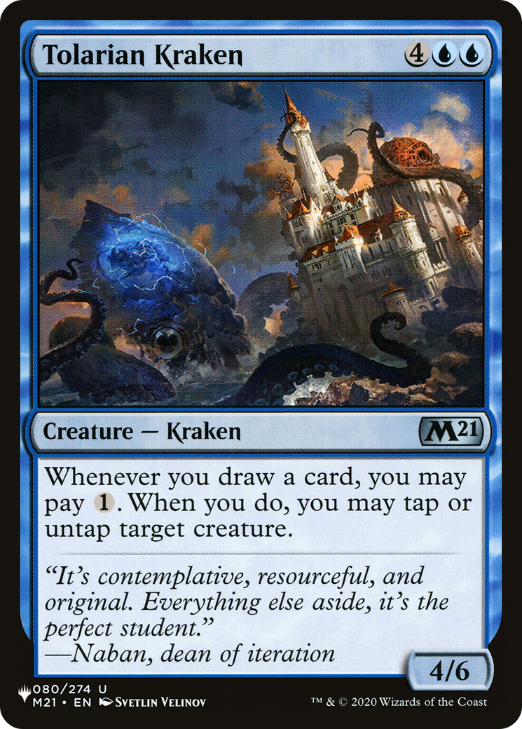 Tolarian Kraken [The List Reprints] | PLUS EV GAMES 