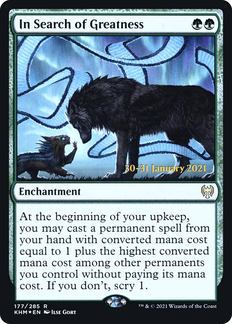 In Search of Greatness  [Kaldheim Prerelease Promos]