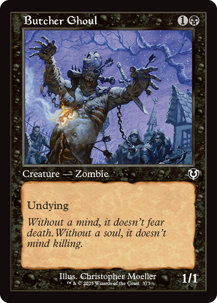 Butcher Ghoul (Retro Frame) [Innistrad Remastered] | PLUS EV GAMES 