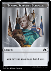 Tamiyo, Seasoned Scholar // Energy Reserve Double-Sided Token [Modern Horizons 3 Tokens] | PLUS EV GAMES 