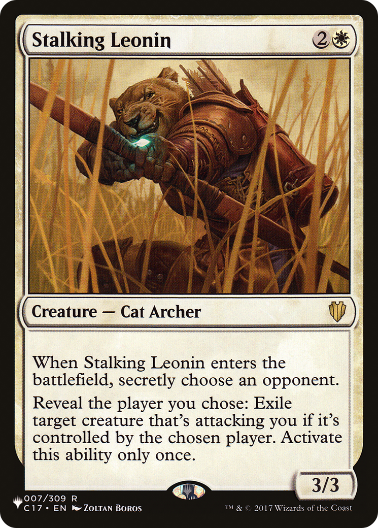 Stalking Leonin [The List] | PLUS EV GAMES 