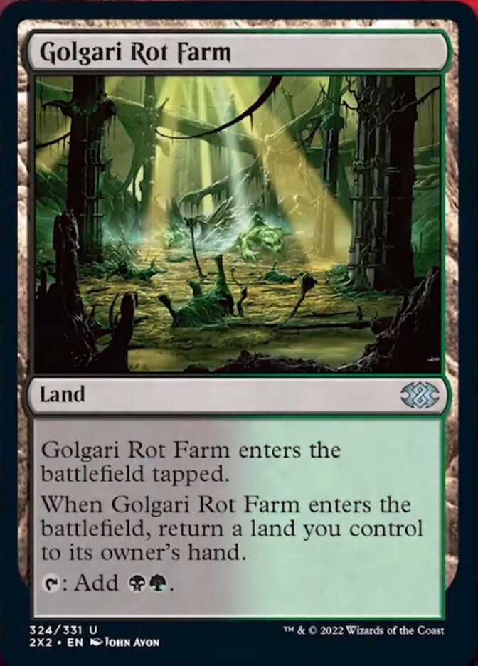 Golgari Rot Farm [Double Masters 2022] | PLUS EV GAMES 