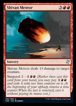 Shivan Meteor [Time Spiral Remastered] | PLUS EV GAMES 