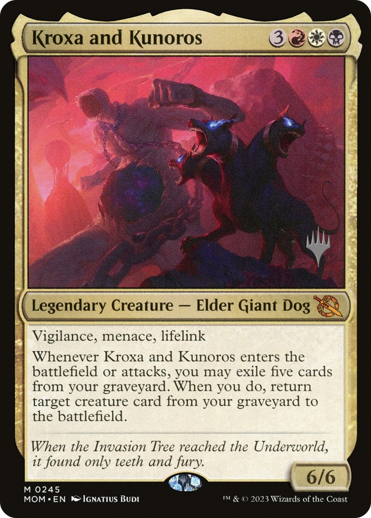 Kroxa and Kunoros (Promo Pack) [March of the Machine Promos] | PLUS EV GAMES 