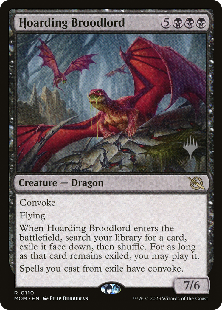 Hoarding Broodlord (Promo Pack) [March of the Machine Promos] | PLUS EV GAMES 