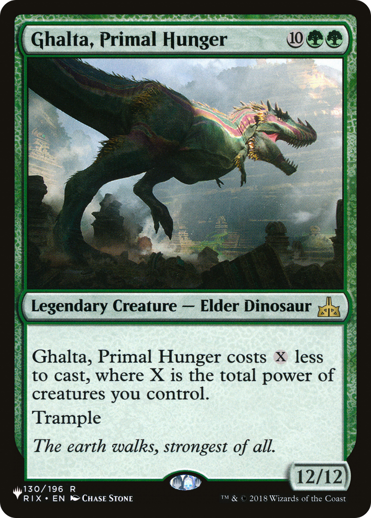 Ghalta, Primal Hunger [The List] | PLUS EV GAMES 