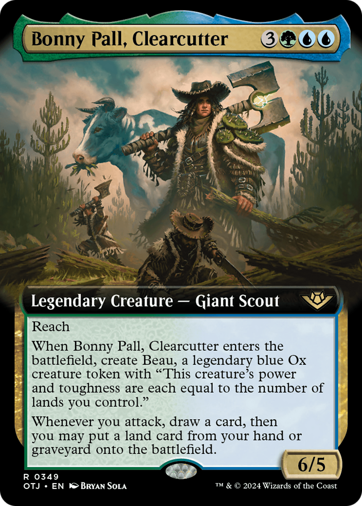 Bonny Pall, Clearcutter (Extended Art) [Outlaws of Thunder Junction] | PLUS EV GAMES 