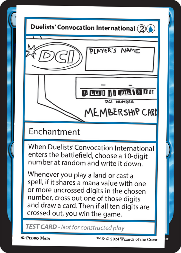 Duelists' Convocation International [Mystery Booster 2 Playtest Cards] | PLUS EV GAMES 