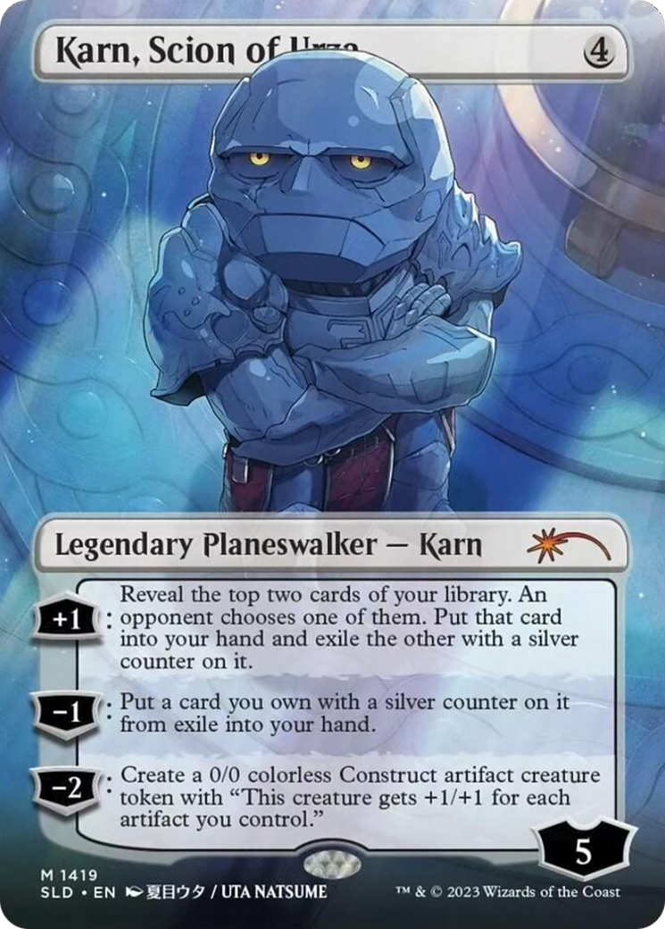 Karn, Scion of Urza (Rainbow Foil) [Secret Lair Drop Series] | PLUS EV GAMES 