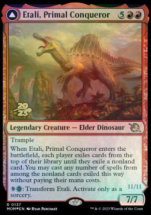 Etali, Primal Conqueror // Etali, Primal Sickness [March of the Machine Prerelease Promos] | PLUS EV GAMES 