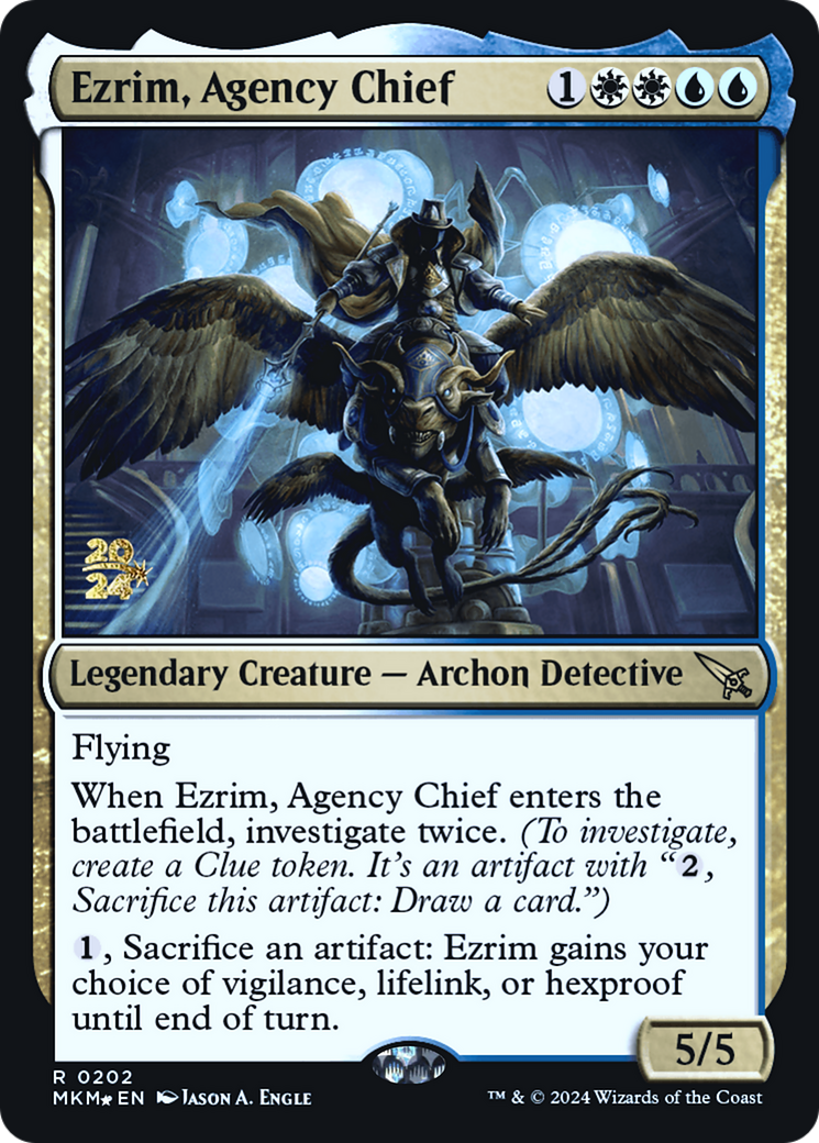 Ezrim, Agency Chief [Murders at Karlov Manor Prerelease Promos] | PLUS EV GAMES 