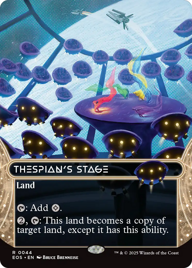 Thespian's Stage (0044) (Borderless) [Edge of Eternities: Stellar Sights] | PLUS EV GAMES 