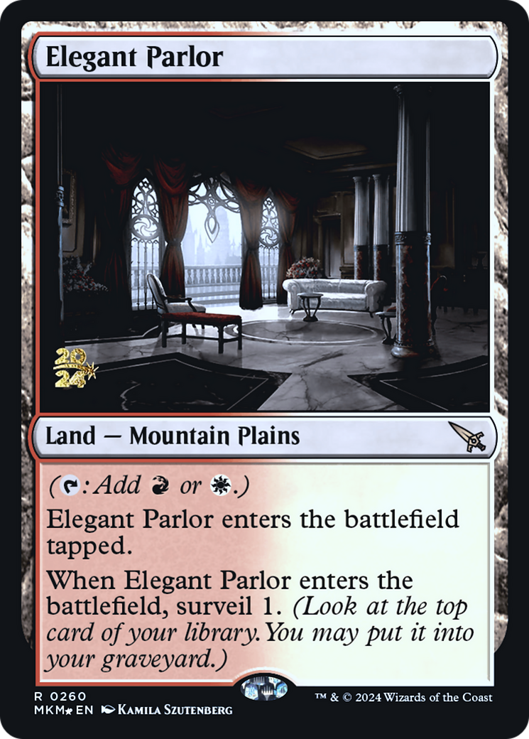 Elegant Parlor [Murders at Karlov Manor Prerelease Promos] | PLUS EV GAMES 