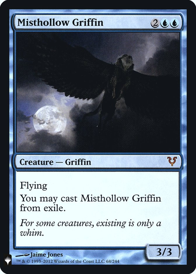 Misthollow Griffin [Mystery Booster] | PLUS EV GAMES 