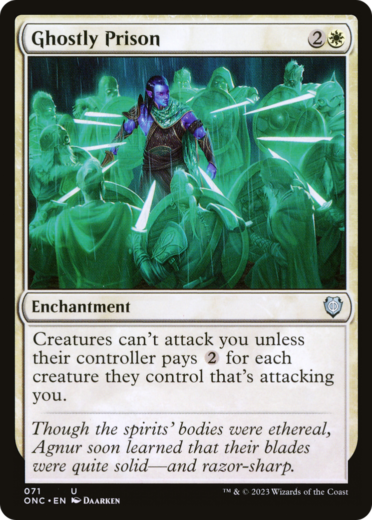 Ghostly Prison [Phyrexia: All Will Be One Commander] | PLUS EV GAMES 