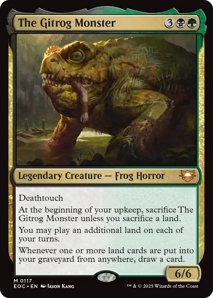 The Gitrog Monster [Edge of Eternities Commander] | PLUS EV GAMES 