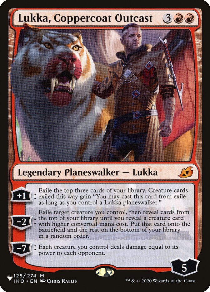 Lukka, Coppercoat Outcast [The List] | PLUS EV GAMES 