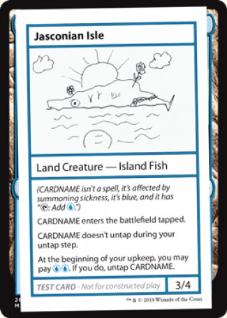 Jasconian Isle (2021 Edition) [Mystery Booster Playtest Cards] | PLUS EV GAMES 