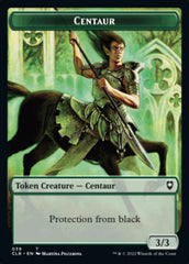 Horror // Centaur Double-Sided Token [Commander Legends: Battle for Baldur's Gate Tokens] | PLUS EV GAMES 