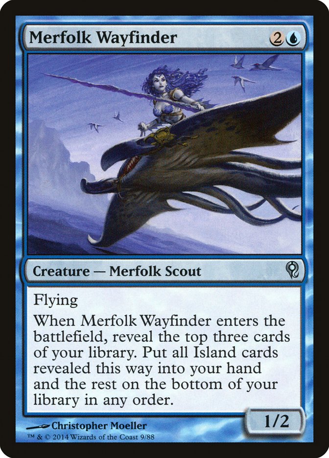 Merfolk Wayfinder [Duel Decks: Jace vs. Vraska] | PLUS EV GAMES 