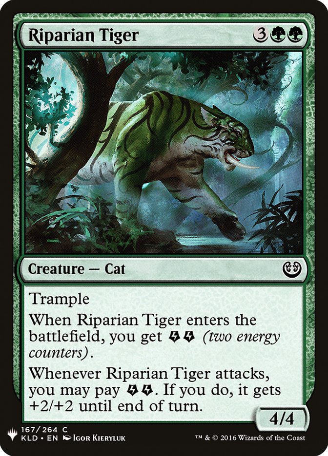 Riparian Tiger [Mystery Booster] | PLUS EV GAMES 