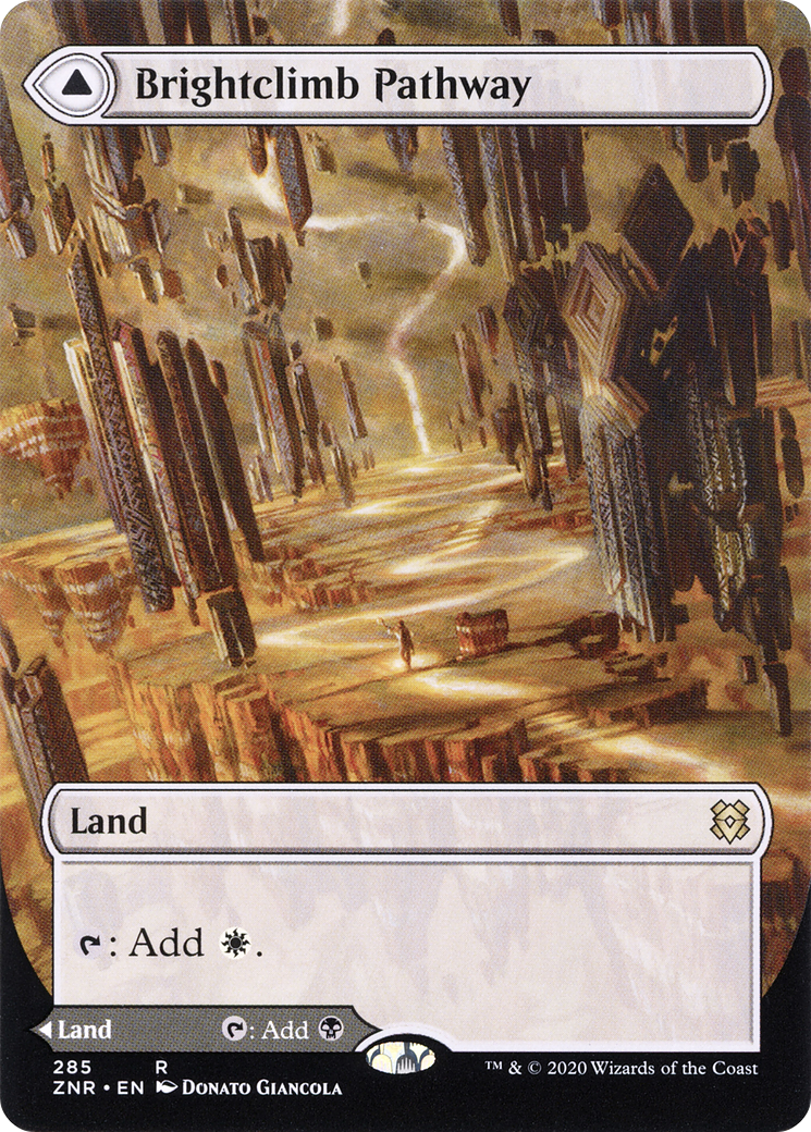 Brightclimb Pathway // Grimclimb Pathway (Extended) [Zendikar Rising Extended Art]