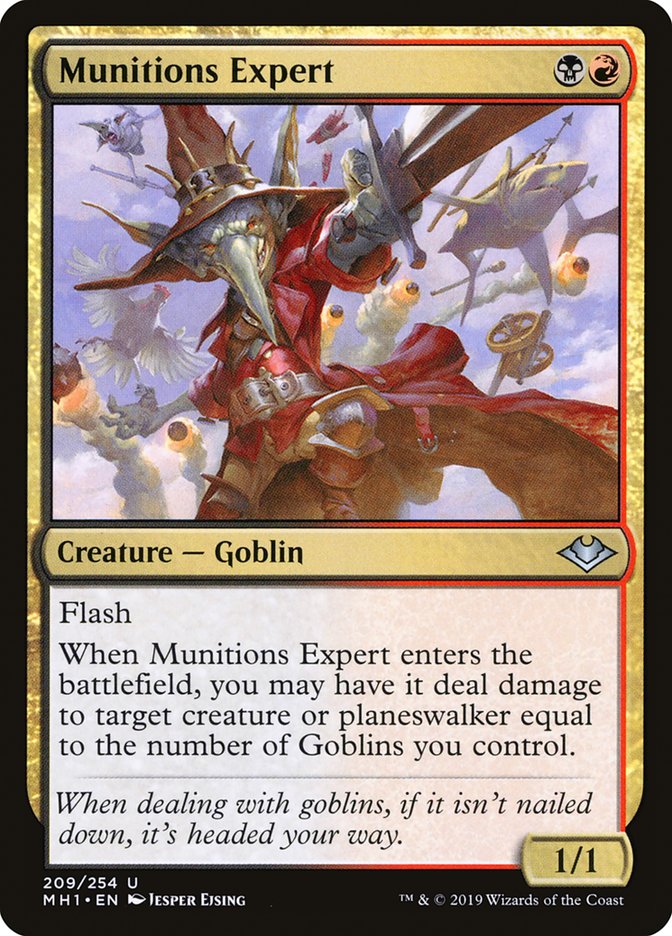 Munitions Expert [Modern Horizons] | PLUS EV GAMES 