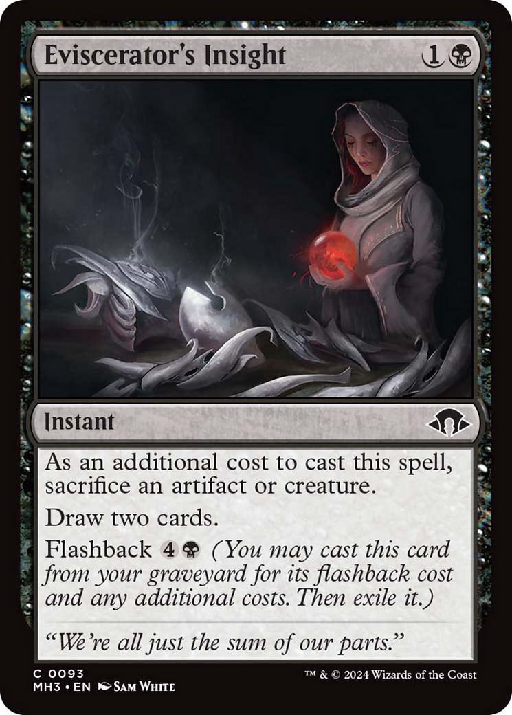 Eviscerator's Insight [Modern Horizons 3] | PLUS EV GAMES 