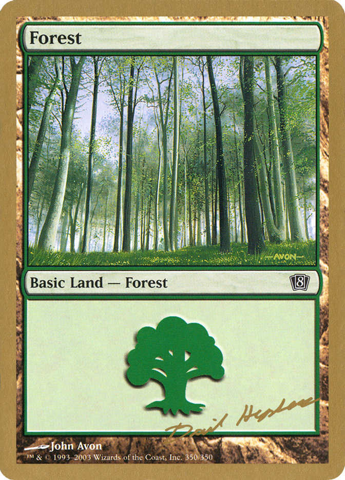 Forest (dh350) (Dave Humpherys) [World Championship Decks 2003] | PLUS EV GAMES 