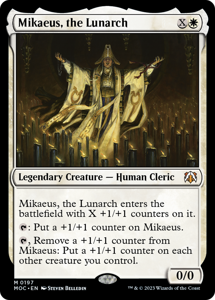 Mikaeus, the Lunarch [March of the Machine Commander] | PLUS EV GAMES 